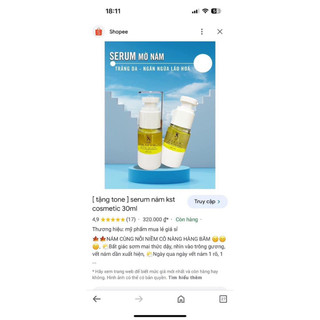 Serum nám KST- Hàn Quốc