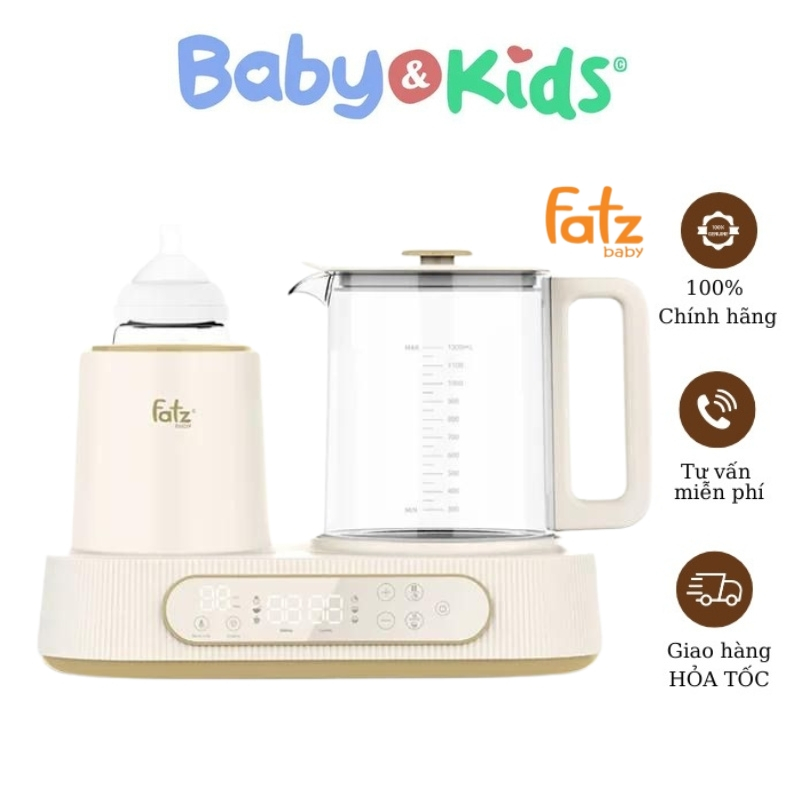 Máy hâm sữa, lắc sữa, đun và hâm nước pha sữa Fatz baby Multimax 9 Plus