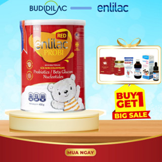 Sữa bột Enlilac Probi Red 400g: Dinh dưỡng cho trẻ bất dung nạp Lactose