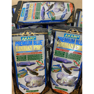 Cám AKARI BLUE Chuyên dụng Andrao và Tiểu Hoàng Đế  Blucho lóc lạnh Hỗ Trợ Sắc Tố Xanh Thức Ăn Cá Lóc | Cám Cá Lóc