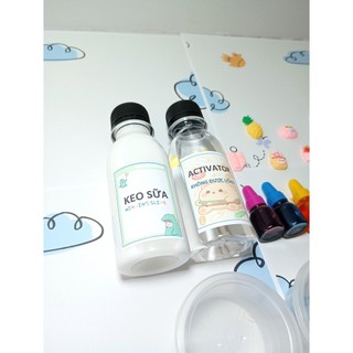 [16] KIT LÀM SLIME BASIC - BỘ DỤNG CỤ LÀM SLIME CƠ BẢN NHẤT