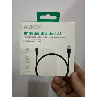 Cáp usb ra l dài 0,9m mfi-cb-bal7 màu đen/trắng
