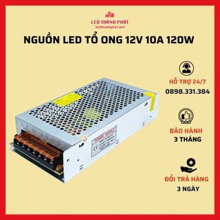 Nguồn led tổ ong 12v 10a 120w