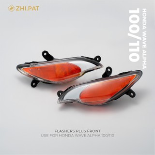 Zhi.pat - xi nhan trước xe honda wave alpha / wave s / wave rs 100/110 & 50cc * hàng chính hãng