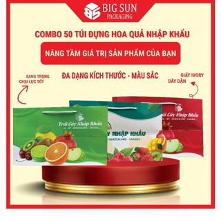 Combo 50 túi đựng hoa quả trái cây