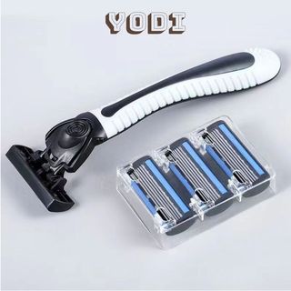 Dao cạo râu, dao cạo râu lưỡi kép 6 lưỡi , dao cạo râu 6 lưỡi siêu bén