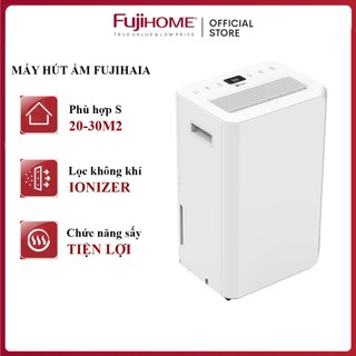 Máy hút ẩm lọc không khí 30m2 Fujihaia lọc không khí Ionizer, chức năng sấy quần áo giày dép