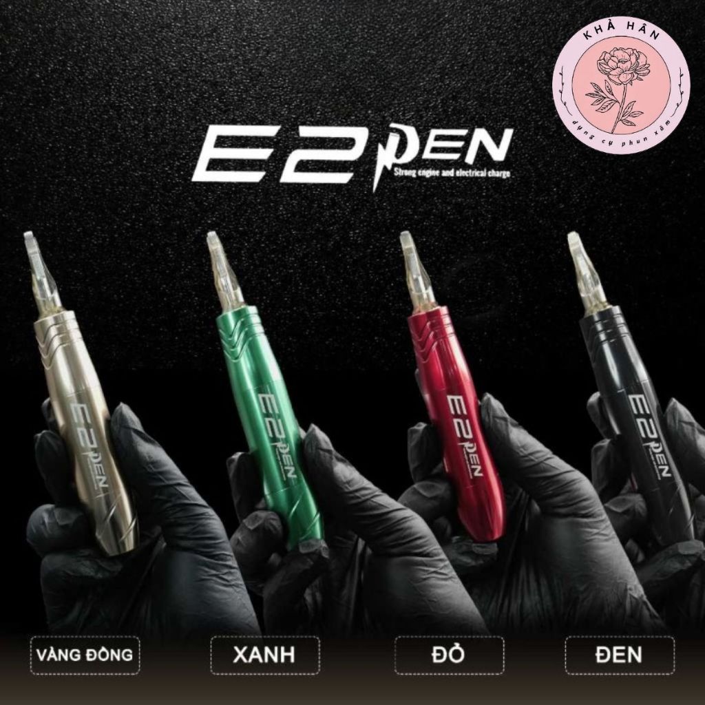 Máy phun xăm PEN E2 MINI 🤘Máy Pen nhỏ nhẹ chuyên phun môi 🤘tattoo chính hãng cung cấp bởi DCPX - KH