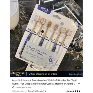 Bàn chải 6 cái-79k