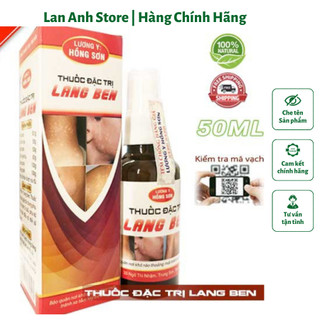 Hồng sơn xịt nấm lang ben hắc lào