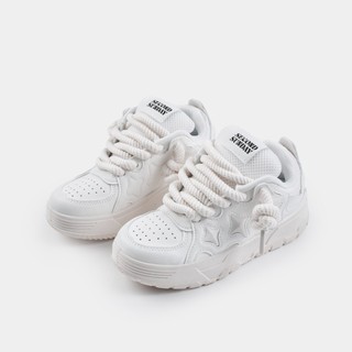 Giày Thể Thao Sneaker Nam Nữ Second Sunday Three Star Đế Tăng Chiều Cao 4cm SK50