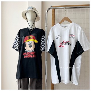 Áo thun oversize họa tiết