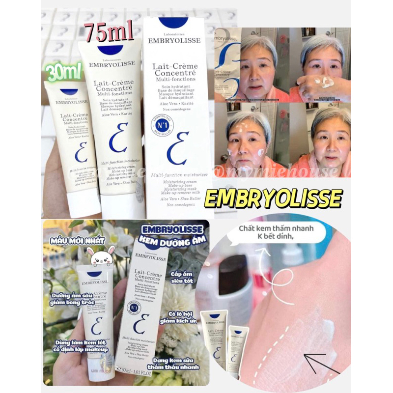 mẫu mới 𝗞𝗲𝗺 𝗱𝘂̛𝗼̛̃𝗻𝗴 𝗘𝗺𝗯𝗿𝘆𝗼𝗹𝗶𝘀𝘀𝗲 𝗟𝗮𝗶𝘁 𝗖𝗿𝗲̀𝗺𝗲 𝗖𝗼𝗻𝗰𝗲𝗻𝘁𝗿𝗲
