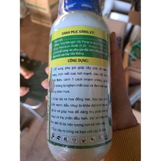 Kích mắt cua sầu riêng - phân bón lá (500ml)