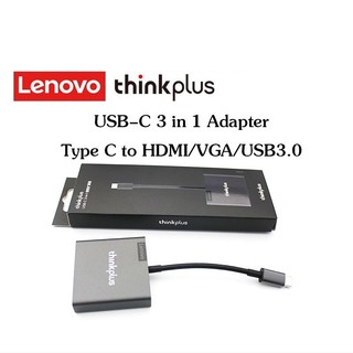 Hub Chuyển Đổi Lenovo Thinkplus Type C USB-C 3-In-1