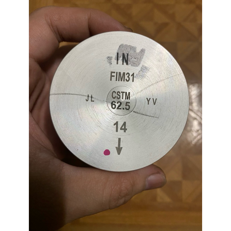 Piston FiM 62.5mm ắc 14mm cho mọi dòng xe sử dụng tay dên ắc 14mm