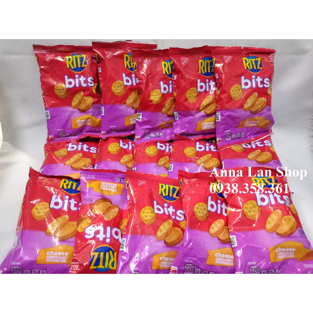 10 gói bánh Ritz phô mai Mỹ (10 x 42g)(date 5/25)
