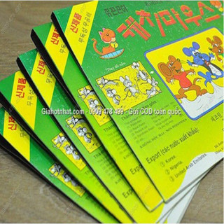 Keo dán chuột . miếng keo dán chuột bìa xanh