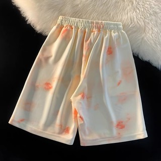 Quần short thun Basic Trơn Xám Họa Tiết Hoa Cúc Chất  Nỉ unisex thể thao - CHP SL