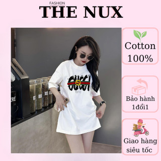Áo thun form rộng nữ brand hcm, form chuẩn, đường may kỹ, chất vải coton 100% xịn, mềm mại mát, hình in đẹp