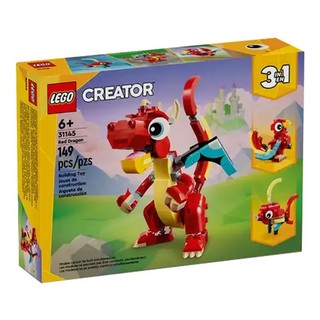 Lego 31145 creator - rồng đỏ may mắn