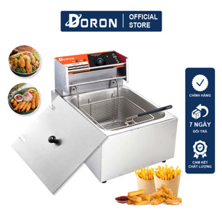 Bếp chiên nhúng DORON 2500W gia nhiệt kép, điều chỉnh 50 - 250 độ