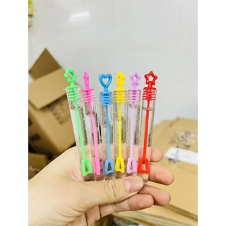 Cây thổi bong bóng xà bông cute gấu dâu