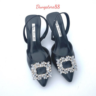 Giày cao gót dungstore88 bít mũi cao 5 phân