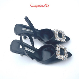 Giày cao gót DUNGSTORE88 bít mũi cao 5 phân
