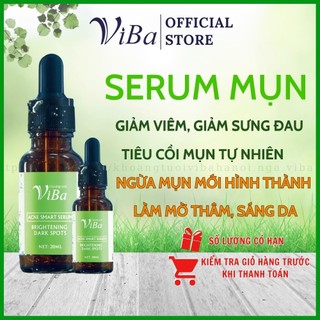 Tinh chất trị mụn, serum mụn Viba - tinh chất tràm trà nọc ong ngừa mụn giảm viêm, giảm thâm, cải thiện tổn thương da.