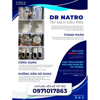 SIÊU TẨY ĐA NĂNG: DR.NATRO