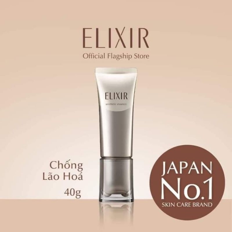 TINH CHẤT SIÊU NÂNG CƠ, CÓ ĐẦU MASSAGE ELIXIR AESTHETIC ESSENCE NHẬT BẢN