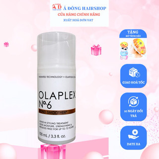 [Mã COSBAUH3 giảm 8% đơn 300K] [+Tặng mũ trùm] KEM XÃ KHÔ OLAPLEX SỐ 6 BOND SMOOTHER 100ML