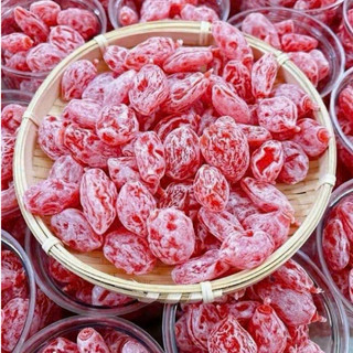 500g/xí muội đào hồng loại đặc biệt chua ngọt - xí muội núi