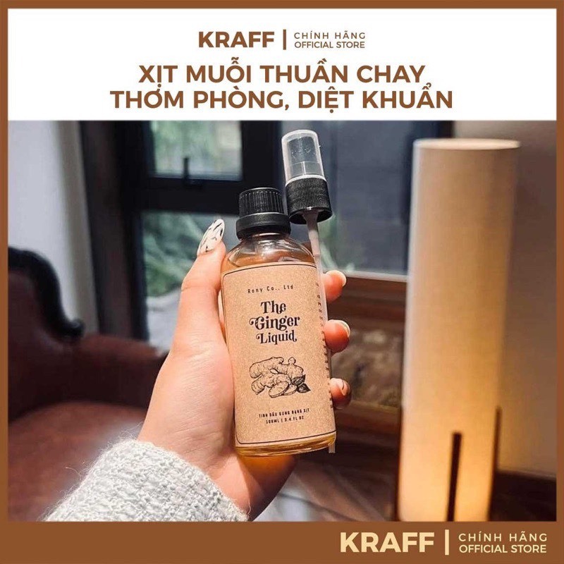 TINH DẦU XỊT PHÒNG CHANH SẢ