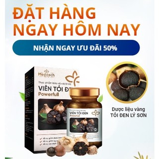 Viên tỏi đen cô đơn lý sơn thế hệ 2 nano powerfull