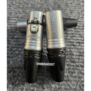 Jack canon XLR Jiasound hàng chính hãng chân đồng nguyên chất