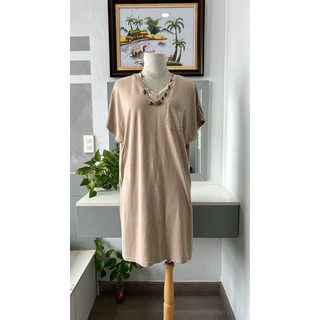 Đầm thun hiệu GU- 2hand