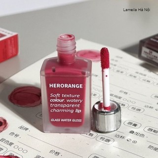 (Mới)Herorange Son Bóng Dưỡng Ẩm Lâu Trôi Thiết Kế Hình Trái Cây Dễ Thương Dành Cho Học Sinh