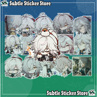 [Honkai Star Rail] - Set 10/15 Sticker Jing Yuan / tướng quân Xianzhou Luofu / Ngài game HSR dán trang trí chống nước