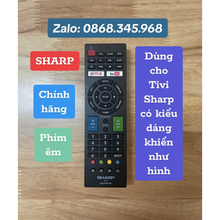 Remote Điều khiển Tivi Sharp hàng Zin theo máy