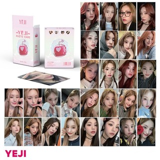 Set 50 photo card unoff hologram yeji - itzy