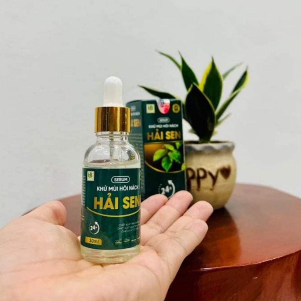 Serum Khử Mùi Hôi Nách HẢI SEN - Khử Mùi Hôi Chân Làm Sạch Vùng Nách, Giúp Vùng Nách Khô Thoáng