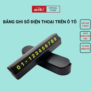 BẢNG LƯU SỐ ĐIỆN THOẠI ĐỖ XE TRÊN Ô TÔ