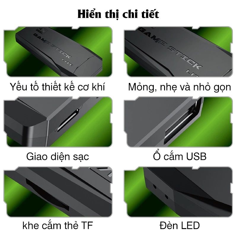 Máy chơi game Stick 4K 64G 10000 games