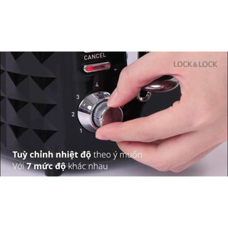 Máy Nướng Bánh Mì Lock&Lock Toaster EJB222BLK
