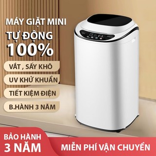 Máy giặt mini kawasaki tự động 100% - vắt , giặt , sấy khô , khử khuẩn bằng tia uv - bảo hành 3 năm