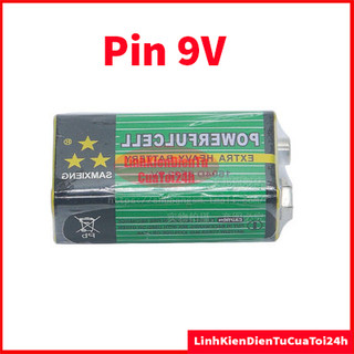 Đế Pin 9V có nắp và Công tắc ON/OFF