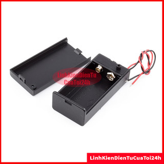Đế Pin 9V có nắp và Công tắc ON/OFF