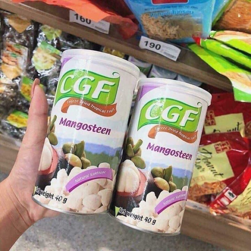 [ HÀNG CÓ SẴN ] MĂNG CỤT SẤY LON MANGOSTEEN THÁI LAN